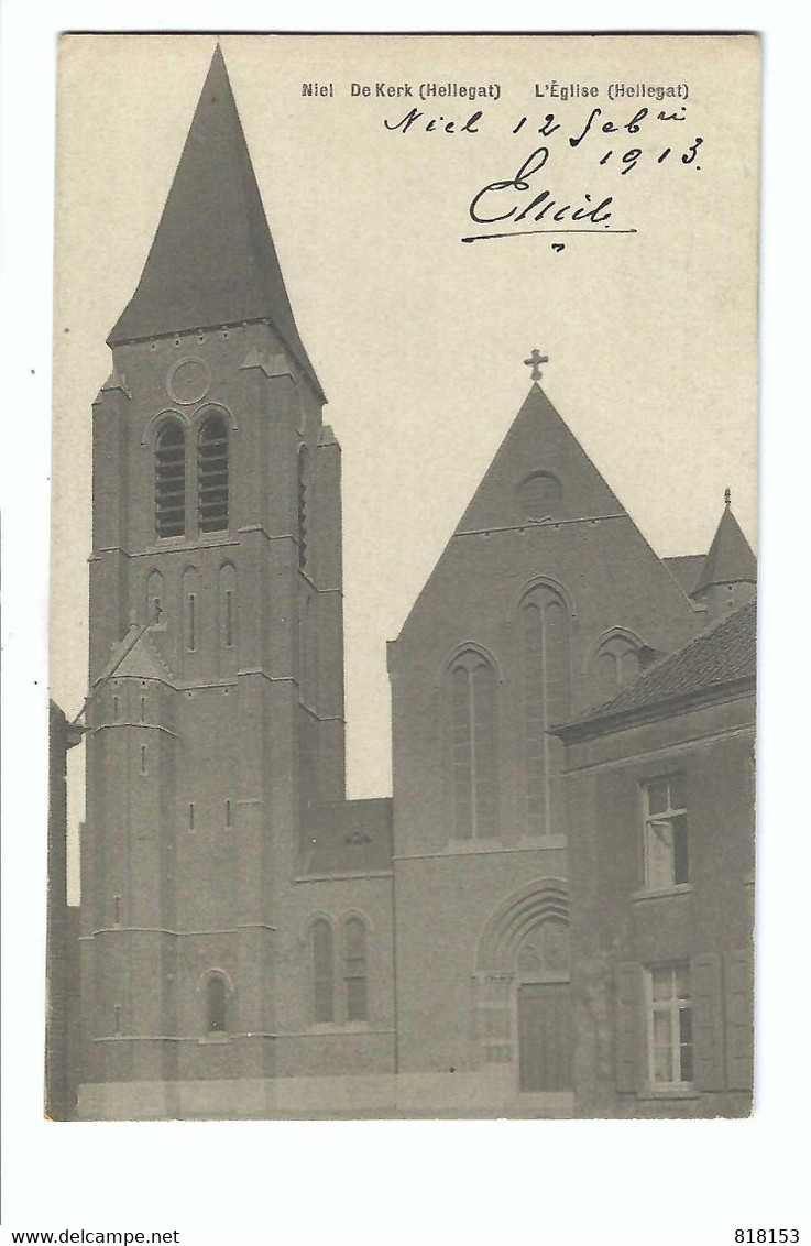 Niel  De Kerk (Hellegat)  L'Eglise (Hellegat) 1913 - Niel