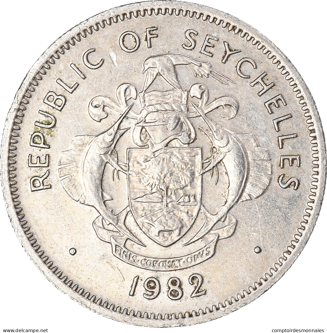 Monnaie, Seychelles, Rupee, 1982 - Seychelles