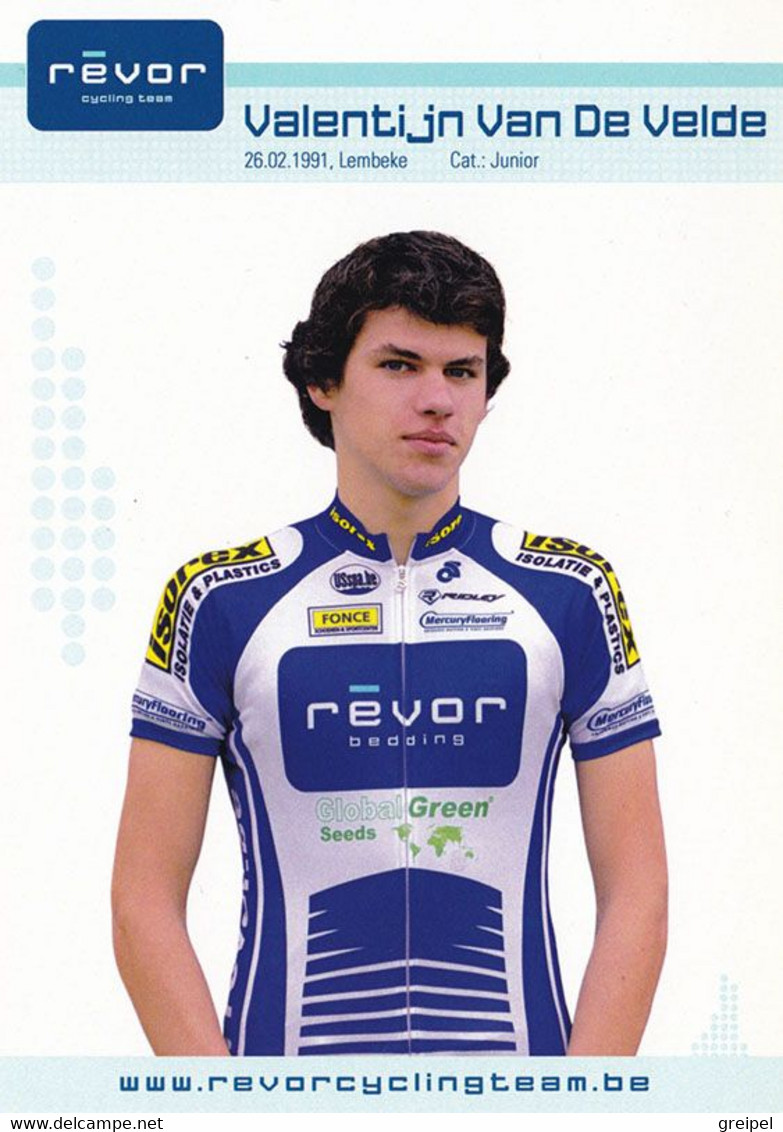 Cyclisme , VALENTIJN VAN DE VELDE - Ciclismo