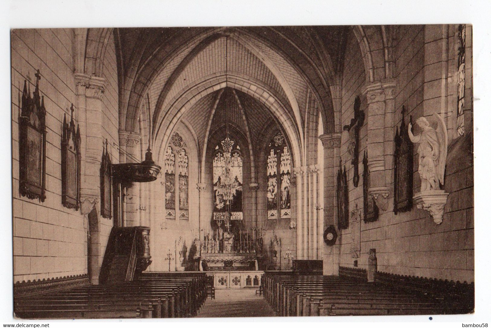 L'HERMENAULT * VENDEE * INTERIEUR EGLISE * Phot. Lollier, Légé - L'Hermenault