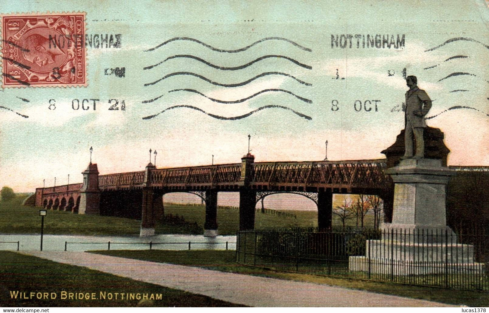 NOTTINGHAM / WILFORD BRIDGE /  BEL AFFRANCHISSEMENT / - Nottingham