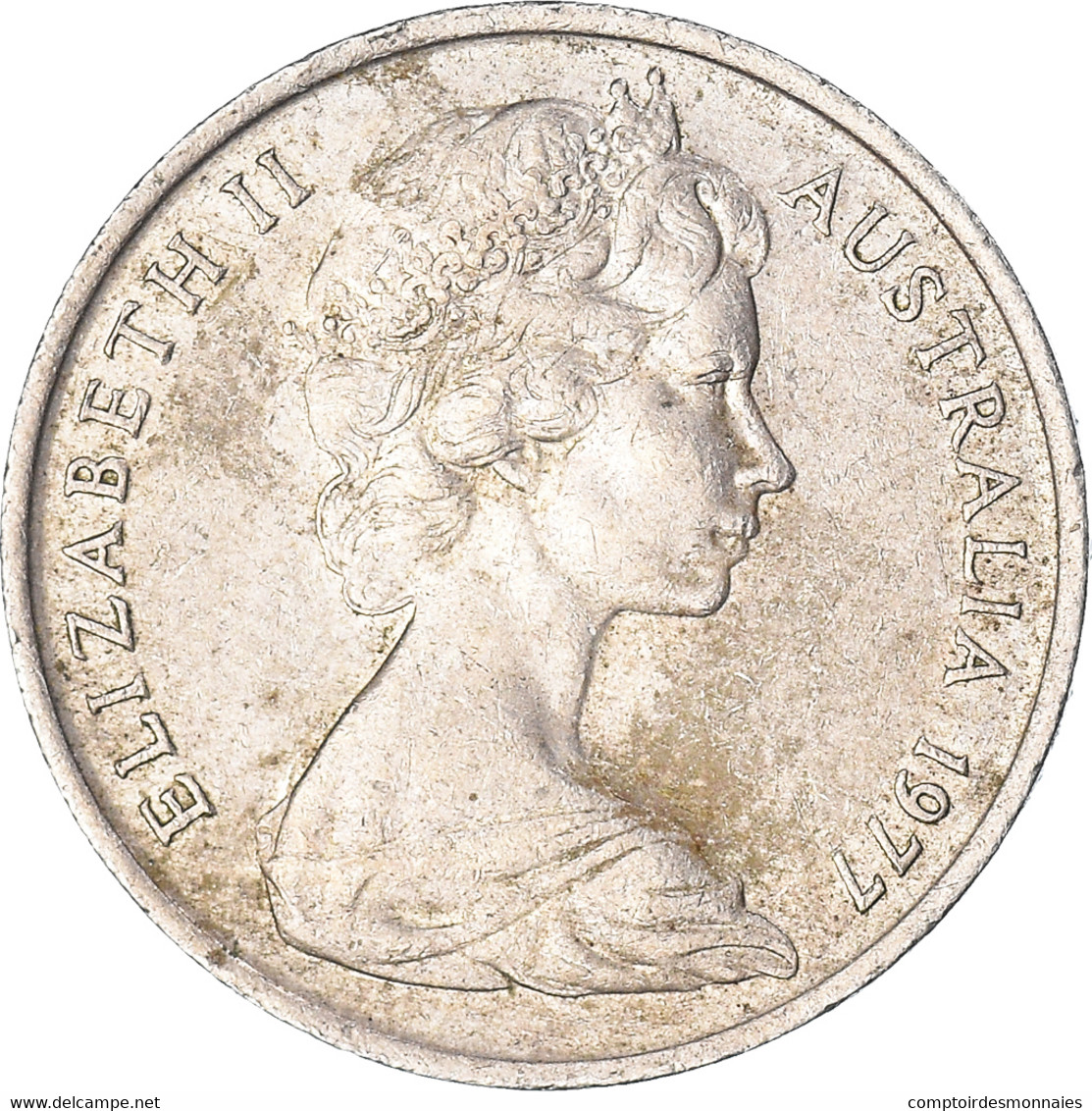 Monnaie, Australie, 5 Cents, 1977 - 5 Cents