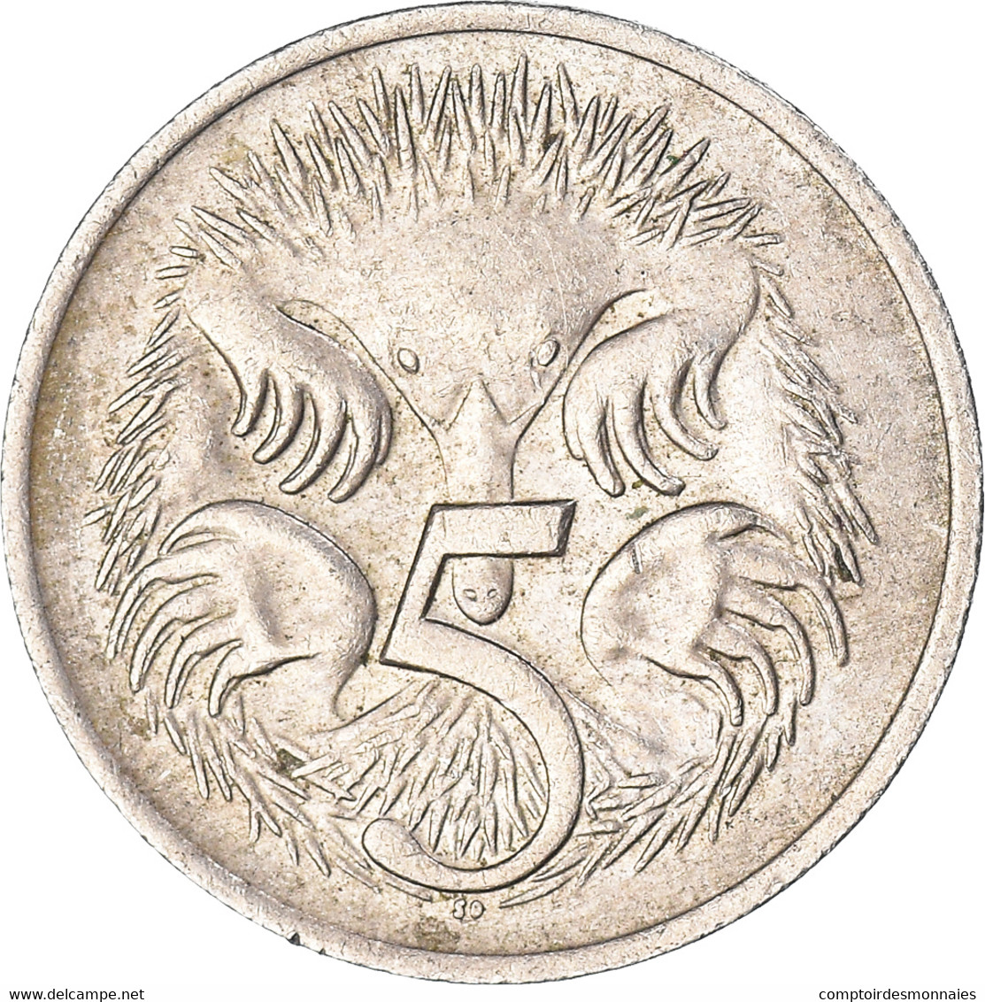 Monnaie, Australie, 5 Cents, 1977 - 5 Cents