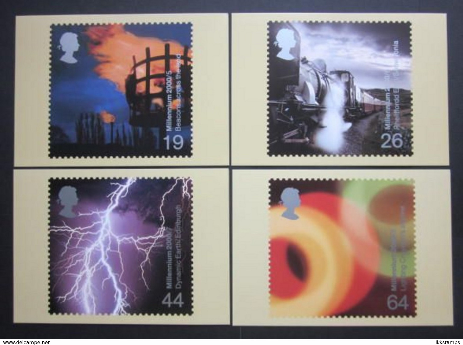 2000 'FIRE AND LIGHT' P.H.Q. CARDS UNUSED, ISSUE No. 216 (B) #00913 - Cartes PHQ