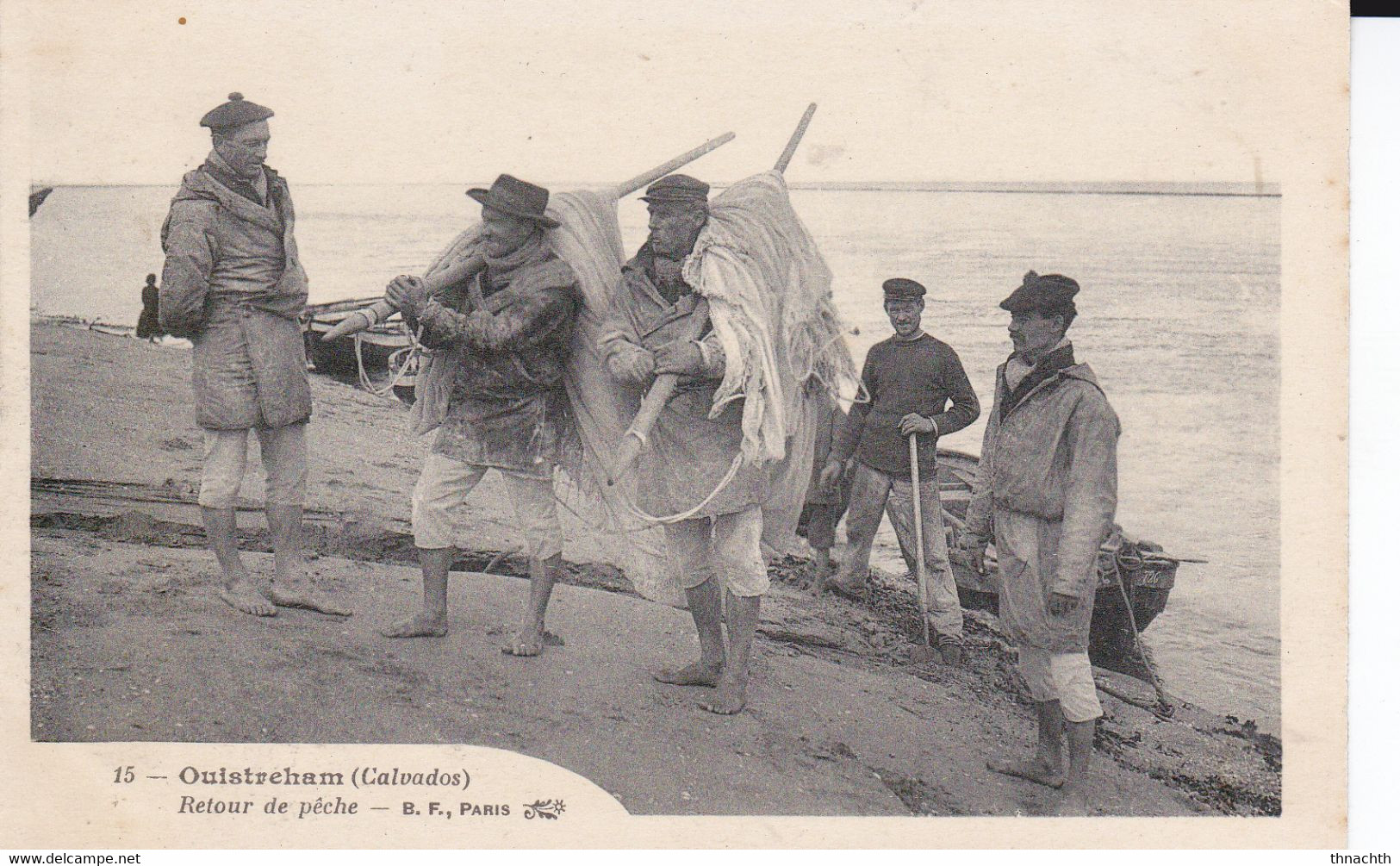 OUISTREHAM . Retour De La Pêche Animée - Ouistreham