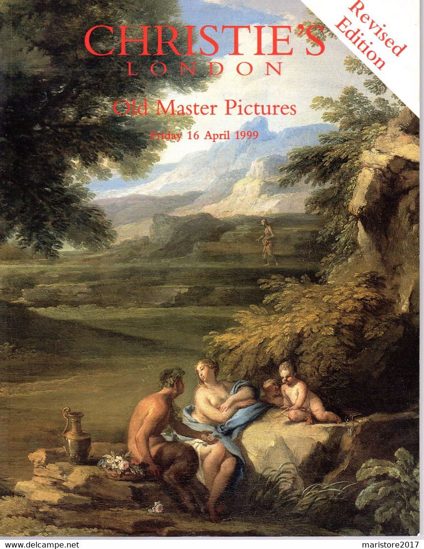 CHRISTIE’S London 1999-Old Master Pictures-Galleria Di Dipinti Antichi Tintoretto Botticelli Rubens Stern Locatelli Joli - Kunst, Architektur