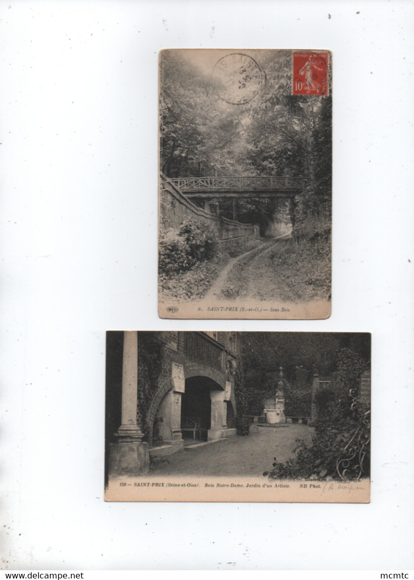 13  Cartes   - Saint Prix    -(95. Val D'Oise) - Saint-Prix