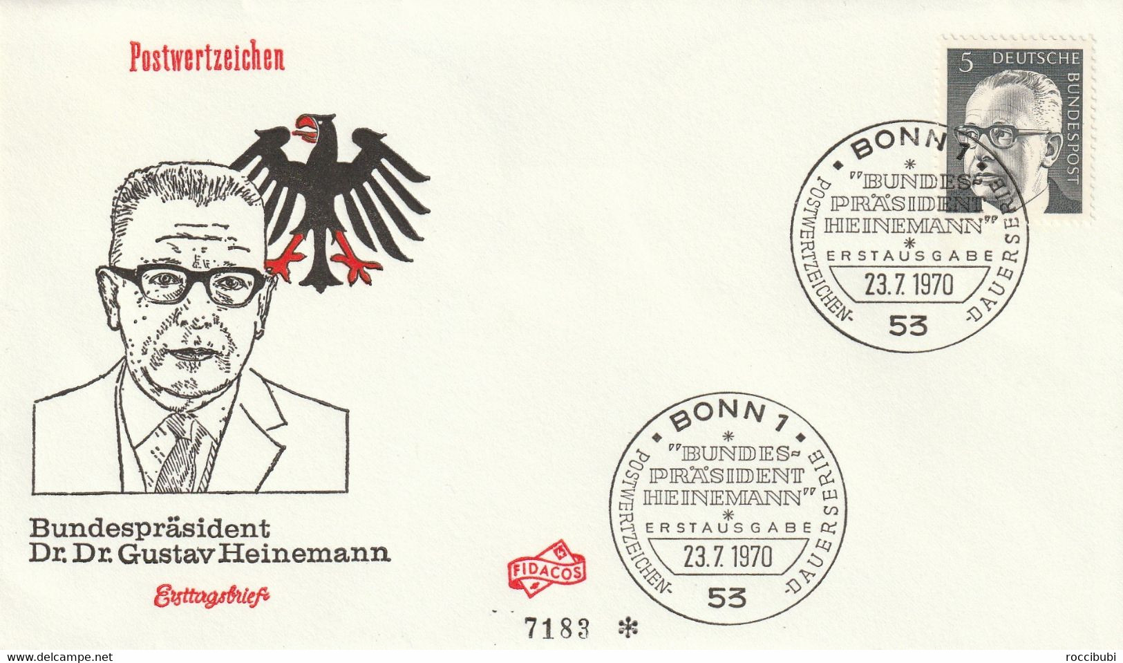 Mi. 635 FDC - Other & Unclassified