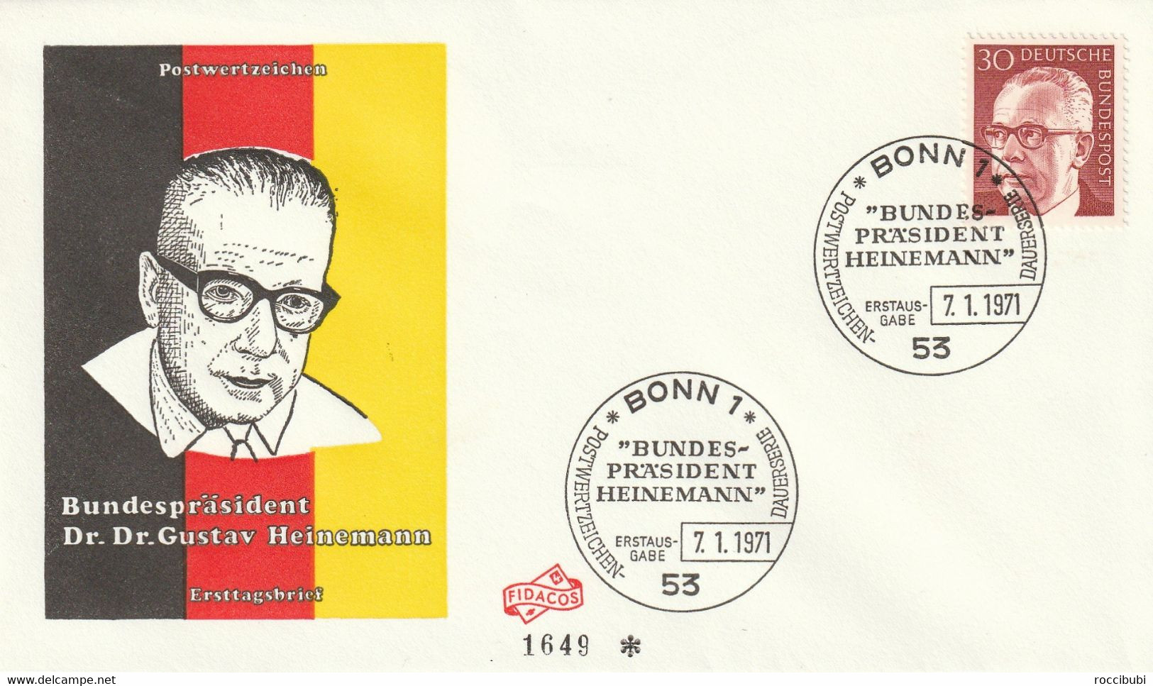 Mi. 638 FDC - Andere & Zonder Classificatie