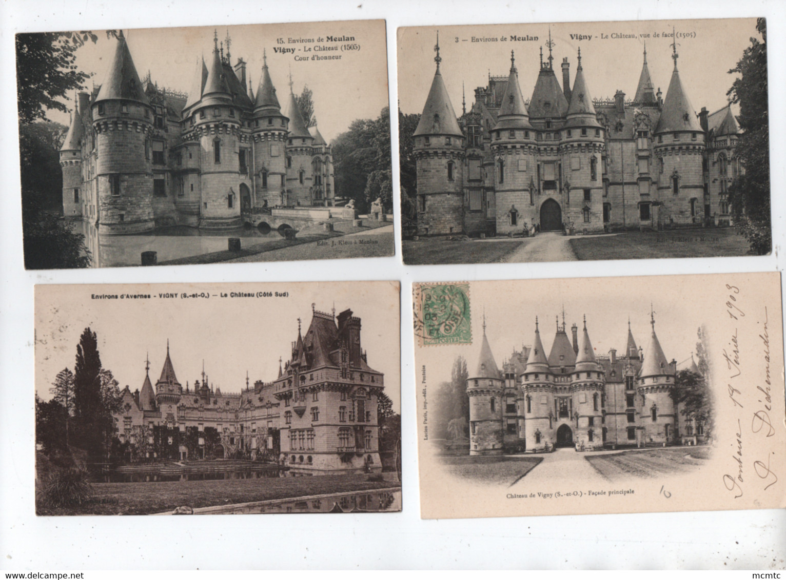 14  Cartes   - Vigny     -(95. Val D'Oise) - Vigny