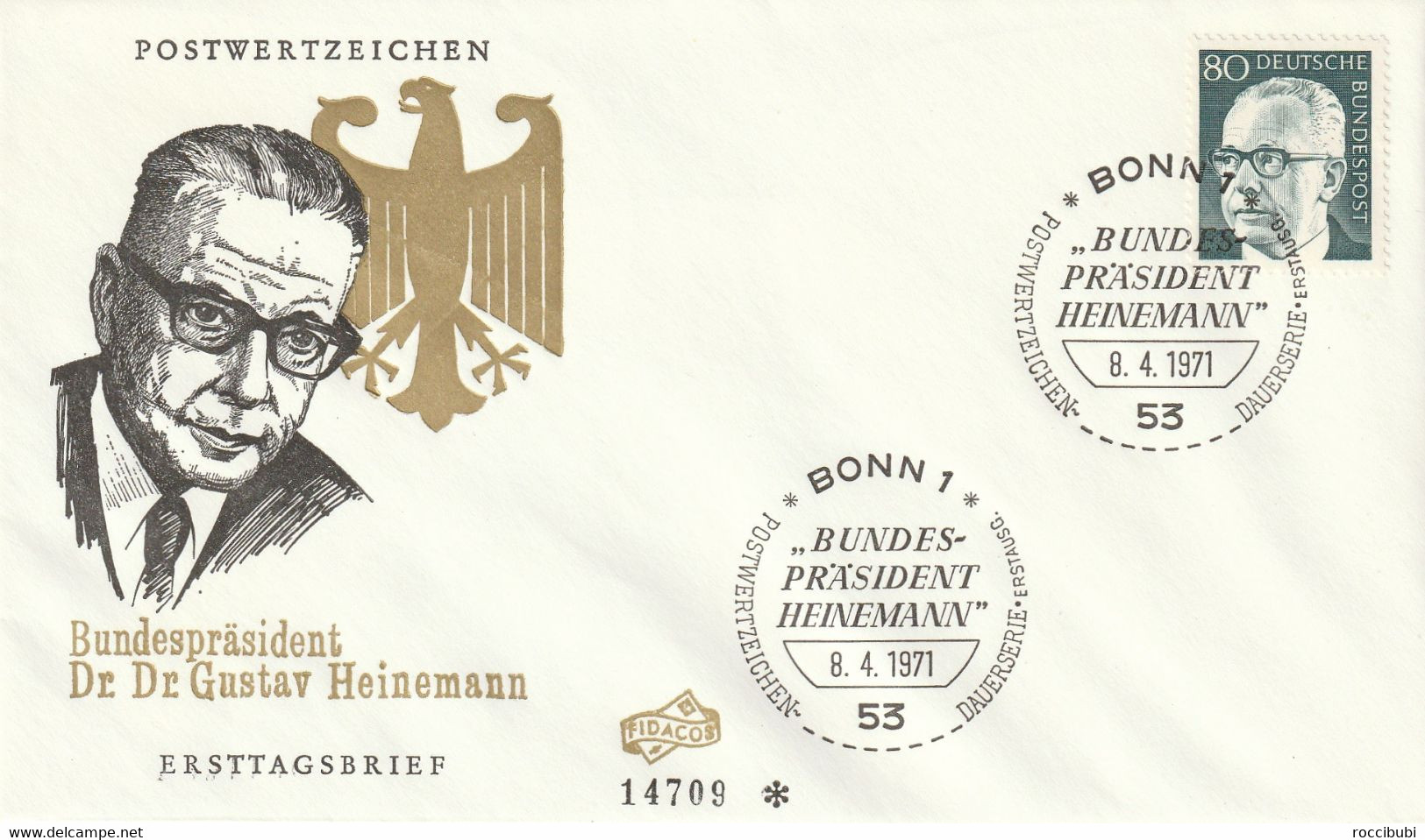 Mi. 642 FDC - Other & Unclassified