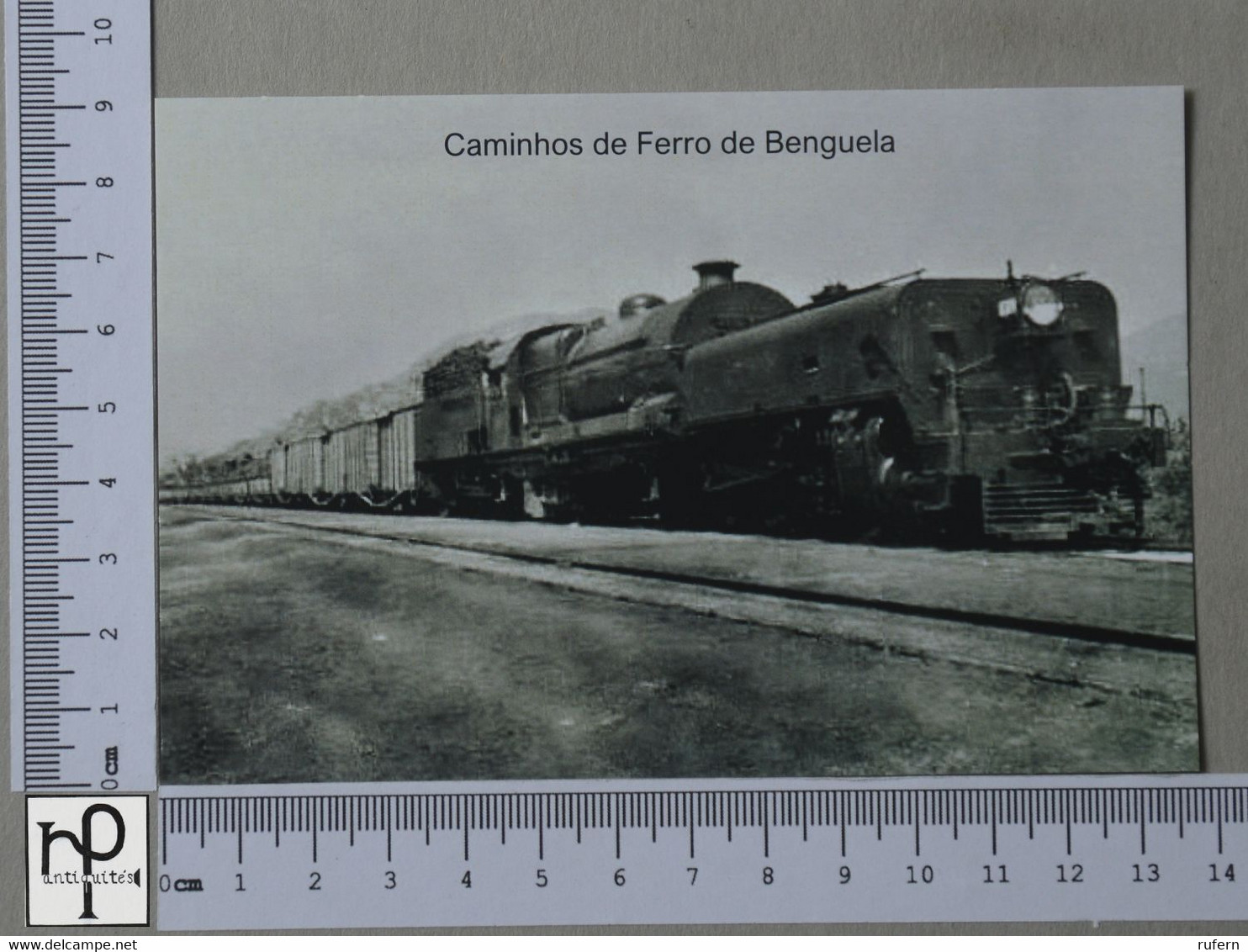ANGOLA - CAMINHOS DE FERRO DE BENGUELA -  CFB -   2 SCANS  - (Nº49200) - Angola