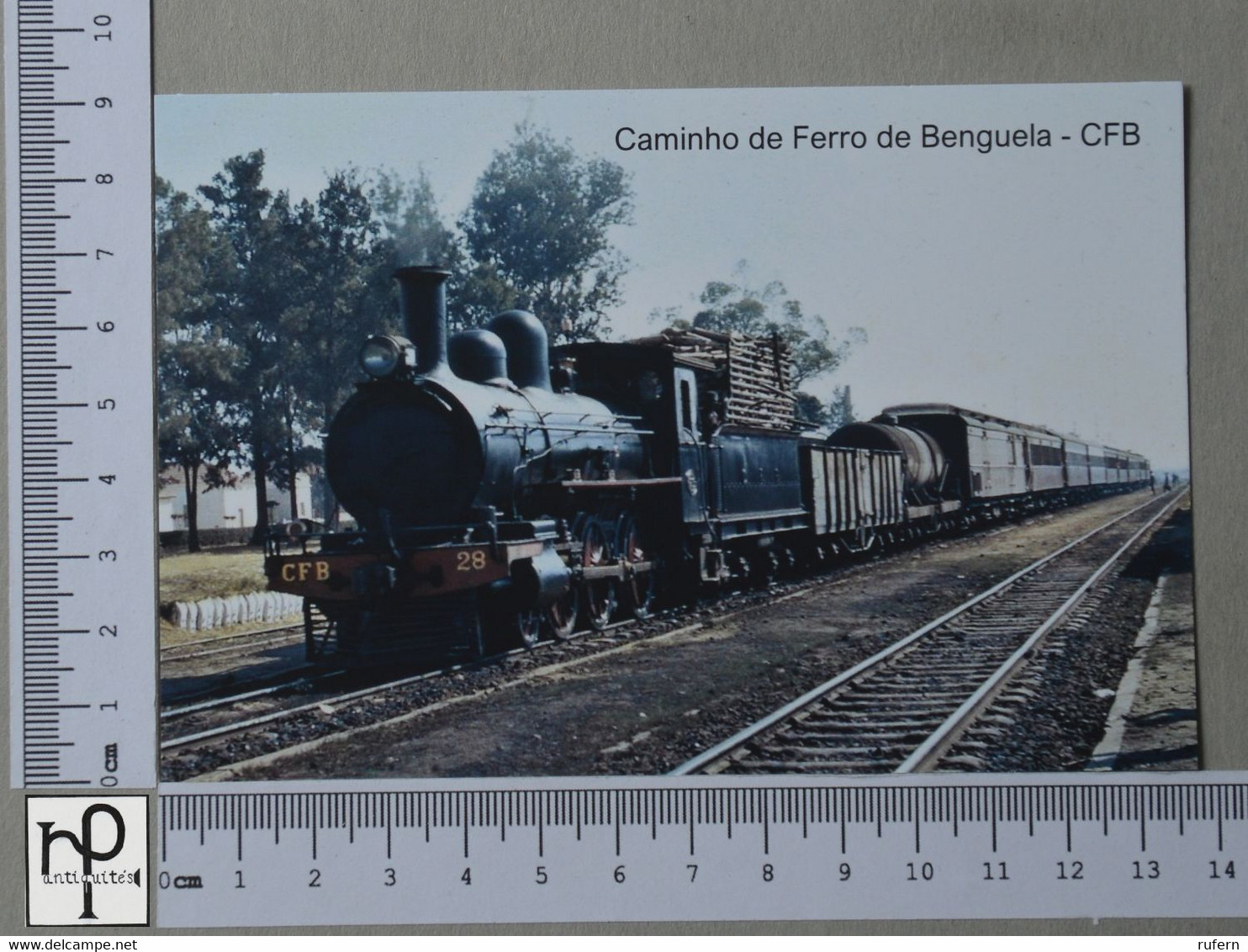 ANGOLA - CAMINHOS DE FERRO DE BENGUELA -  CFB -   2 SCANS  - (Nº49205) - Angola