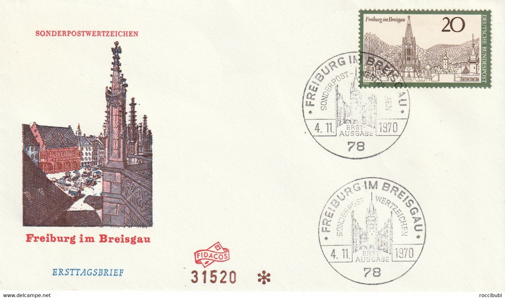 Mi. 654 FDC - Other & Unclassified