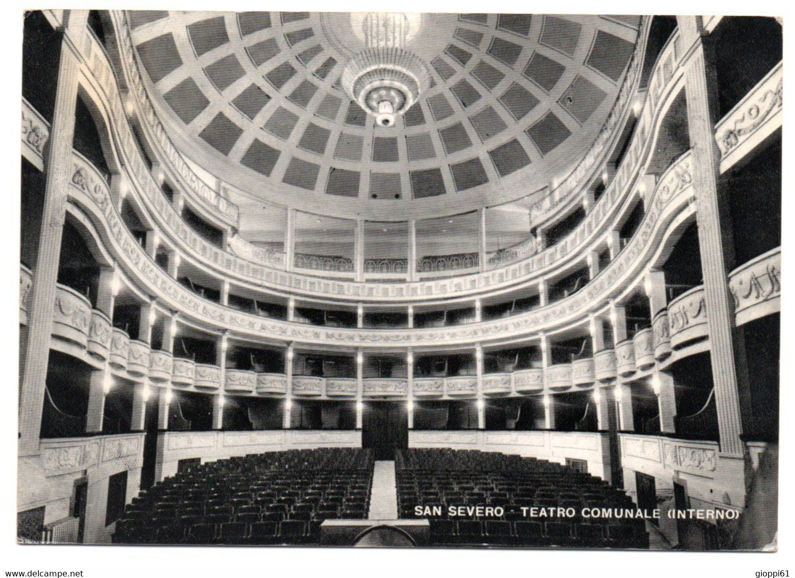 San Severo - Interno Del Teatro Comunale - San Severo