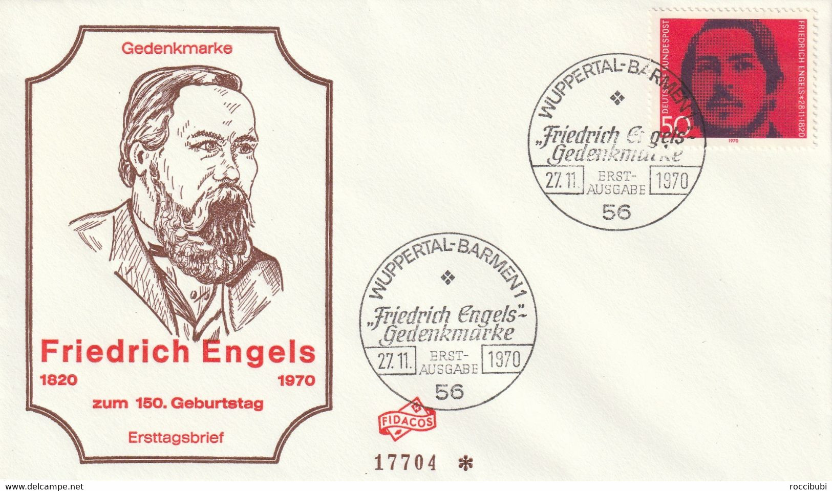 Mi. 657 FDC - Sonstige & Ohne Zuordnung