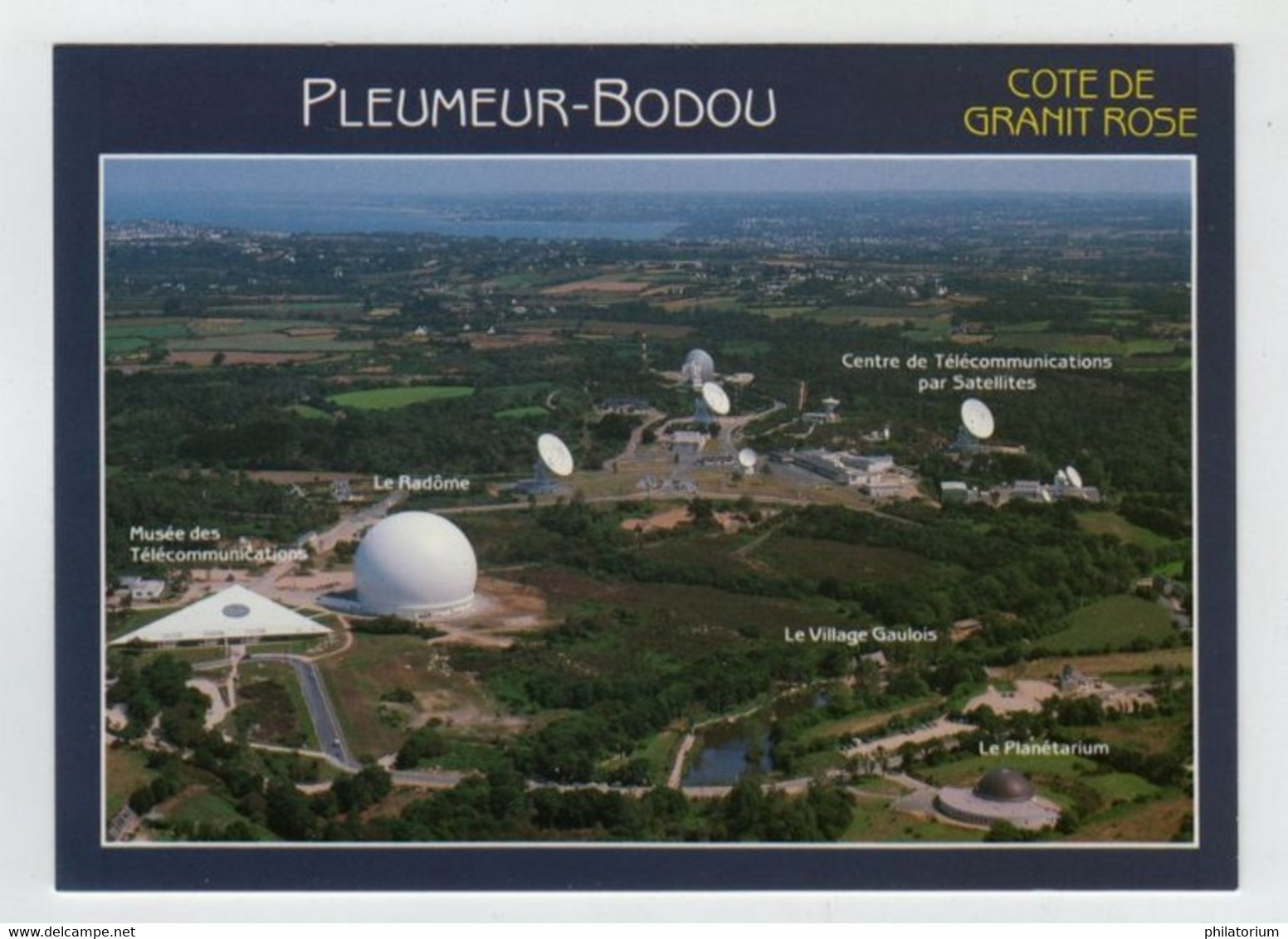 22 PLEUMEUR-BODOU  La Station Spatiale - Pleumeur-Bodou