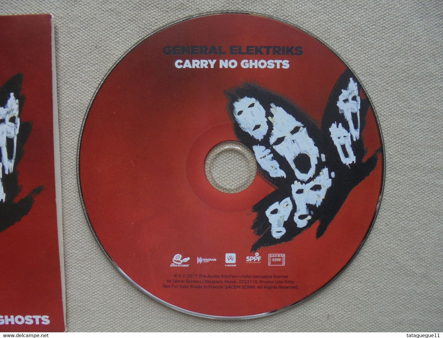 CD - GENERAL ELEKTRIKS - Carry No Ghosts - Wagram Music - 2017 - Rap En Hip Hop