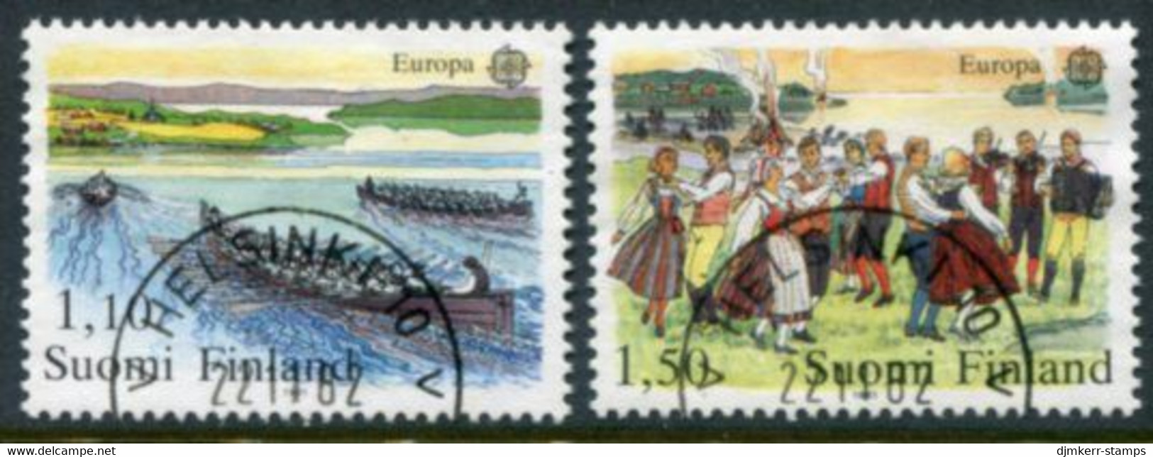 FINLAND 1981 Europa: Folklore  Used.  Michel 881-82 - Used Stamps