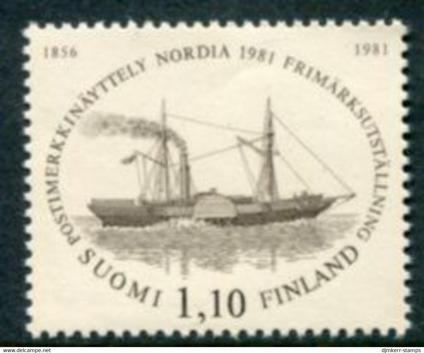 FINLAND 1981 NORDIA '81 Philatelic Exhibition MNH / **.  Michel 880 - Nuevos