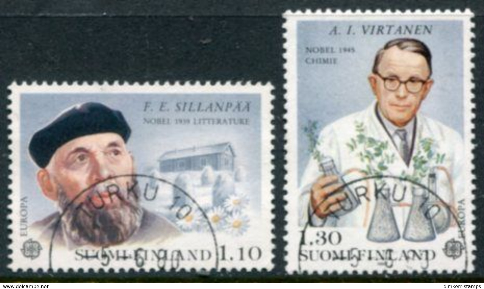 FINLAND 1980 Europa: Personalities Used.  Michel 867-68 - Usados