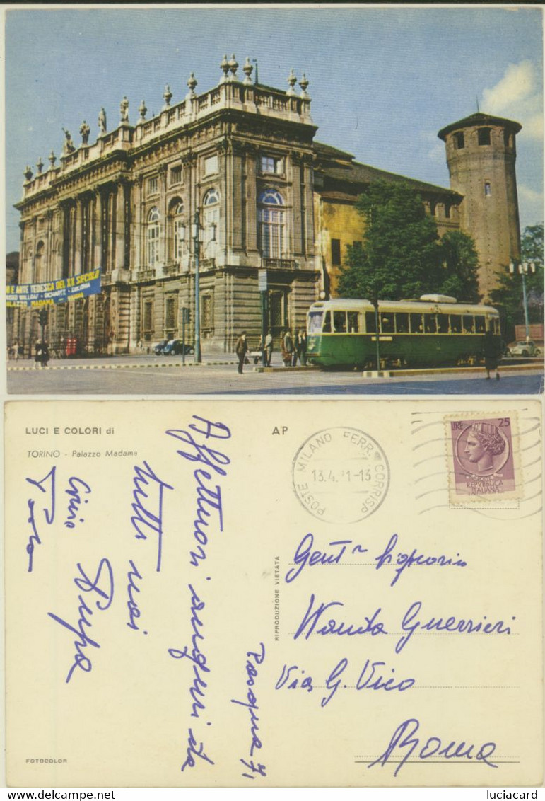 TORINO -PALAZZO MADAMA CON TRAM - Palazzo Madama