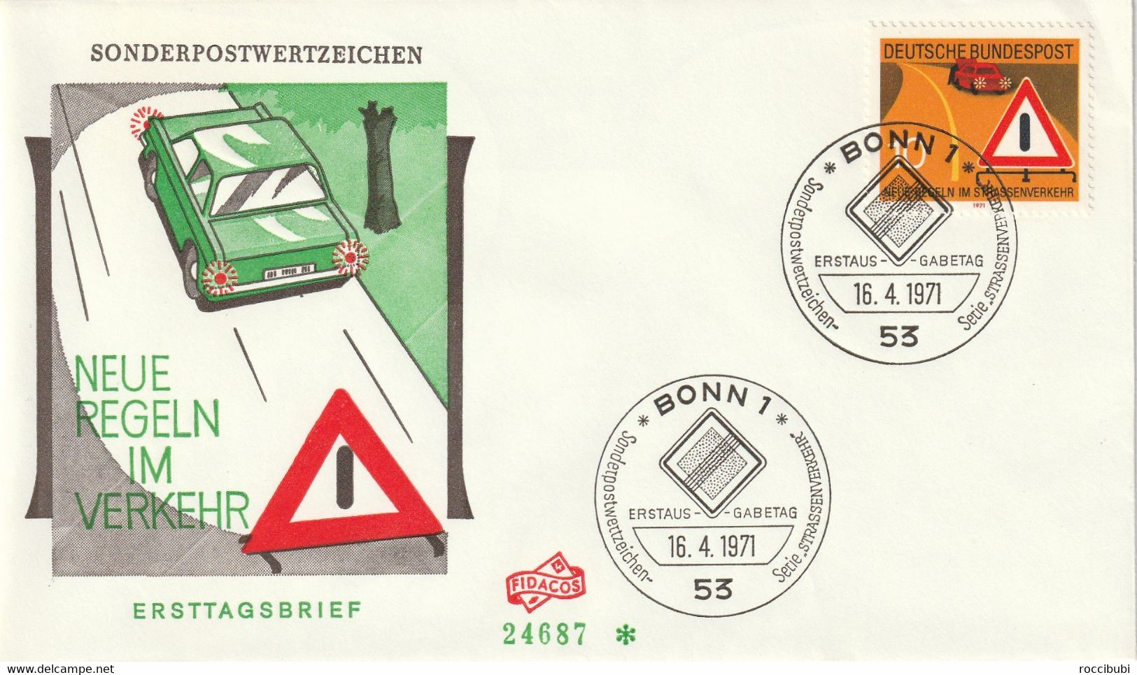 Mi. 671 FDC - Other & Unclassified