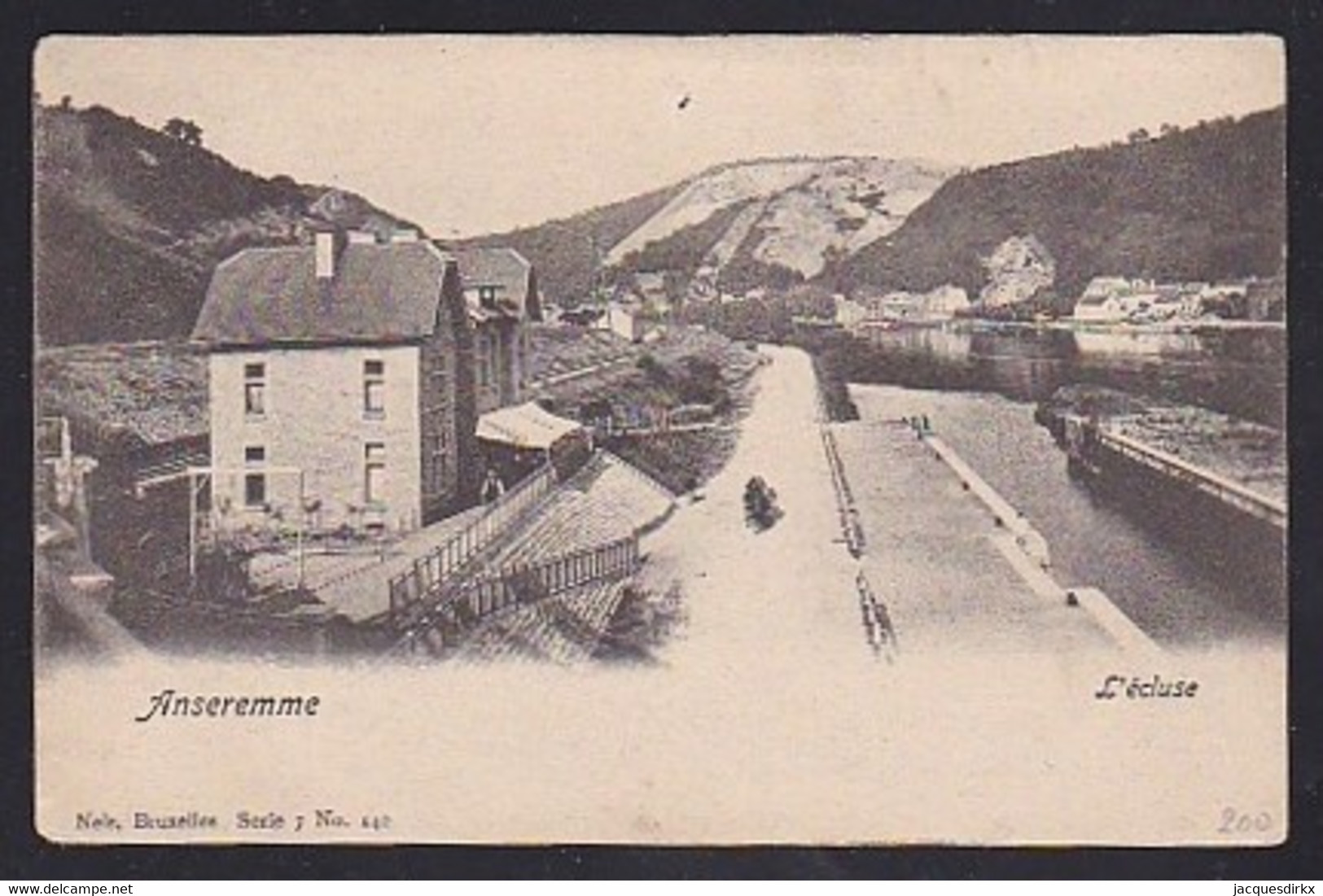 Anseremme    .     Carte Postale   .     2 Scans - Dinant