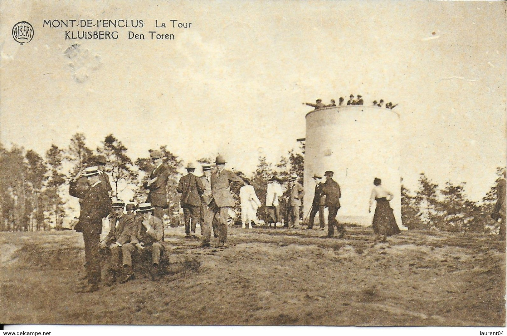 MONT DE L'ENCLUS. LA TOUR. BELLE ANIMATION. - Kluisbergen