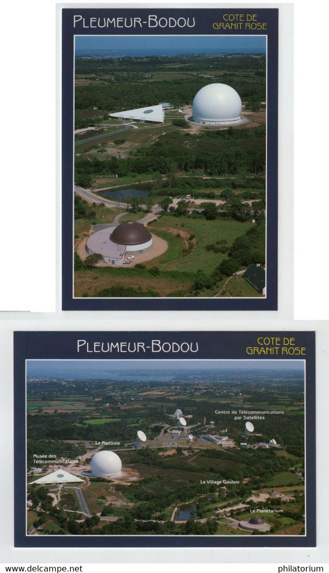 22 PLEUMEUR-BODOU  La Station Spatiale + Planétarium Du Trégor - Pleumeur-Bodou