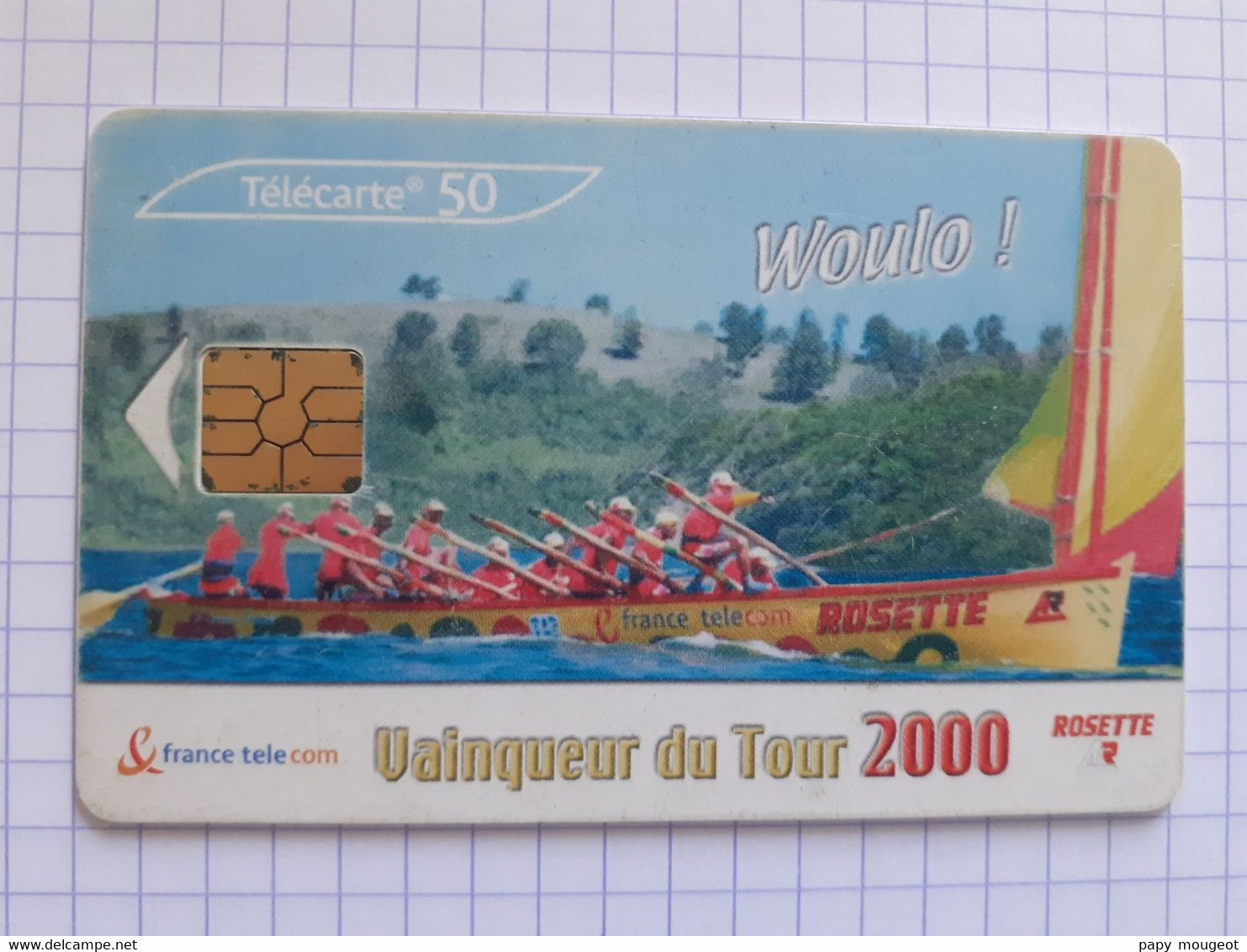 F1093 50U GEM2 10/00 - Yole Rameurs - Cote 26/12€ - 2000
