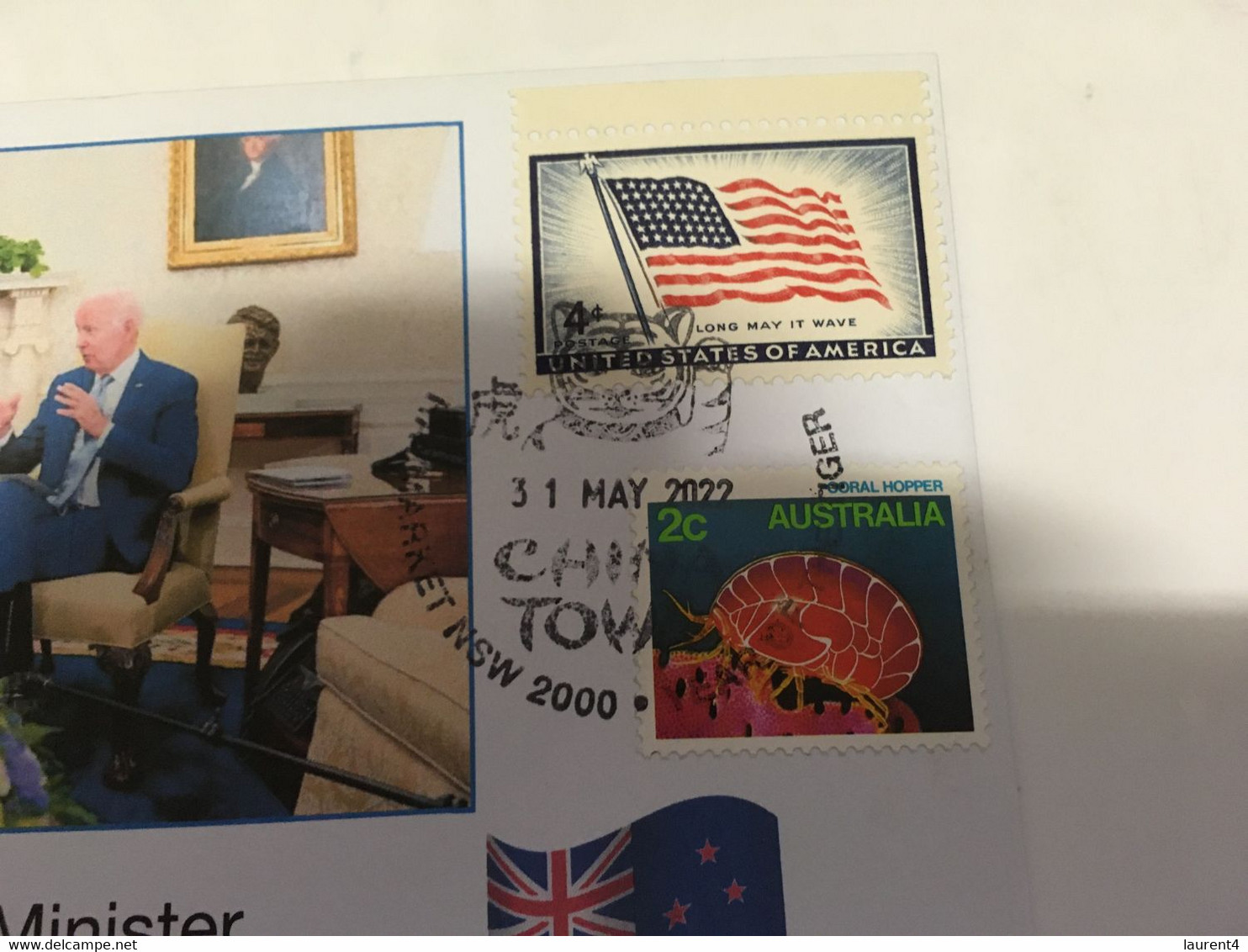 (1 G 2) Visit Of New Zealand Prime Minister Ardern To USA & Meeting With President Biden (31-5-2022) - Covers & Documents