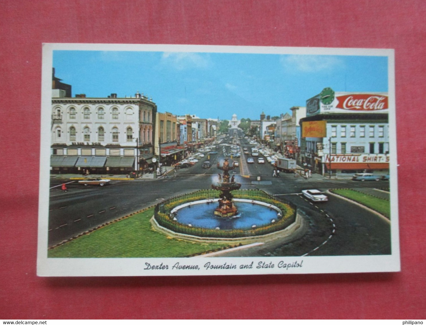 Large Coca Cola Sign. Dexter Avenue.  Montgomery  Alabama > Montgomery   Ref 5662 - Montgomery