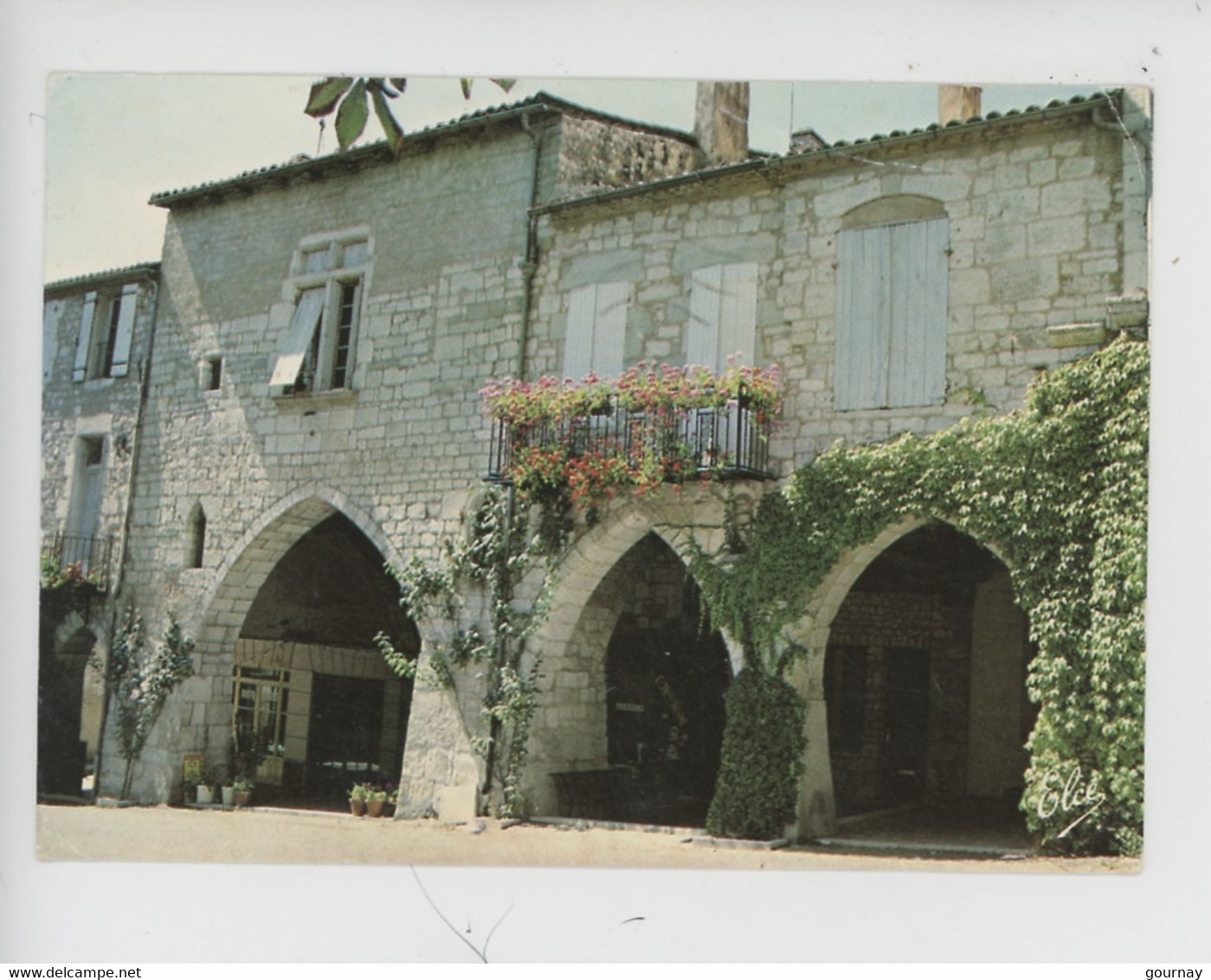 Monflanquin, Bastide Du XIIIè S., Les Cornières (n°1614 éloé) - Monflanquin