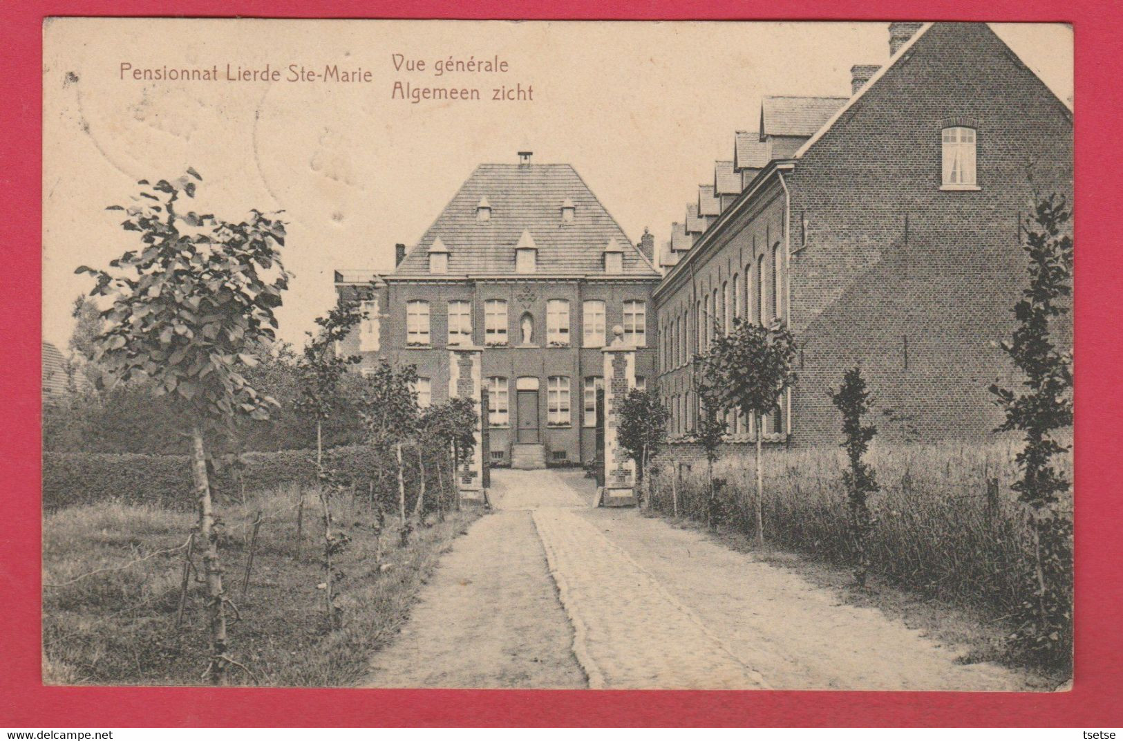 Lierde-Ste-Marie - Pensionnat - Algemeen Zicht  - 1926 ( Verso Zien ) - Lierde