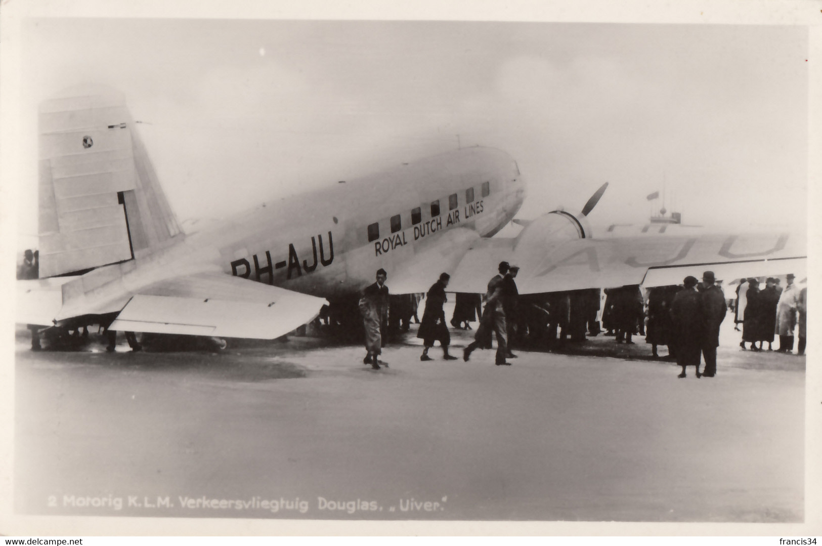 CPA - Douglas DC 2 " Uiver " - Compagnie K.L.M Royal Dutch Airlines - 1946-....: Modern Era