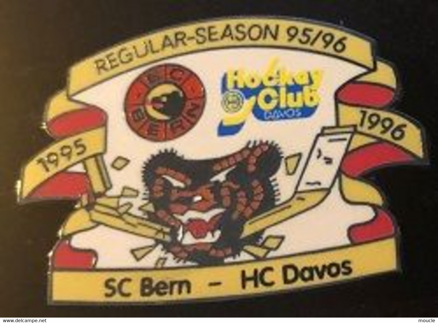 HOCKEY SUR GLACE - SUISSE - SCHWEIZ - SWITZERLAND - REGULAR SAISON 95/96 - SC BERN / HC DAVOS - ICE - EGF -  (29) - Invierno