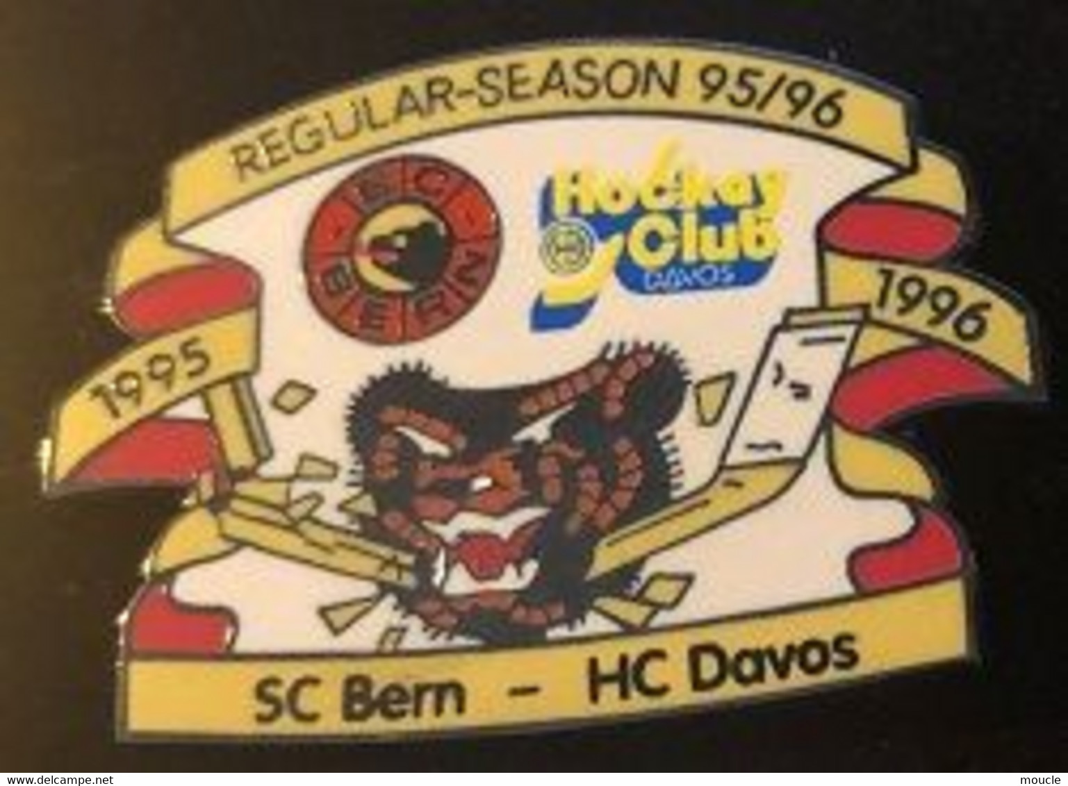 HOCKEY SUR GLACE - SUISSE - SCHWEIZ - SWITZERLAND - REGULAR SAISON 95/96 - SC BERN / HC DAVOS - ICE - EGF -  (29) - Sports D'hiver