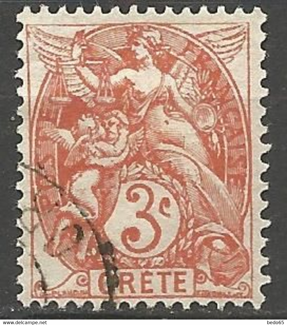 CRETE N° 3 OBL - Used Stamps