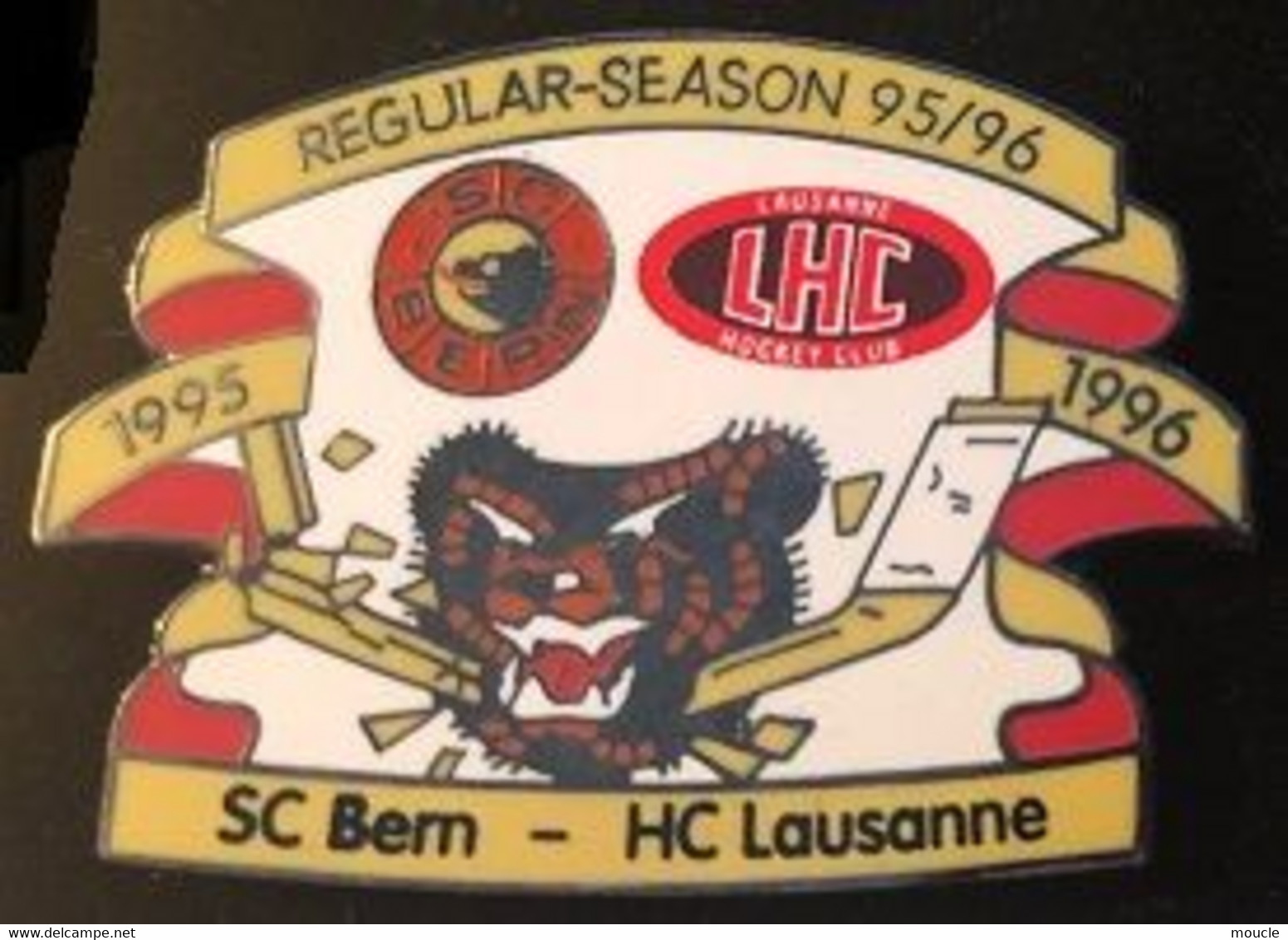 HOCKEY SUR GLACE - SUISSE - SCHWEIZ - SWITZERLAND - REGULAR SAISON 95/96 - SC BERN / HC LAUSANNE - ICE - EGF -  (29) - Winter Sports