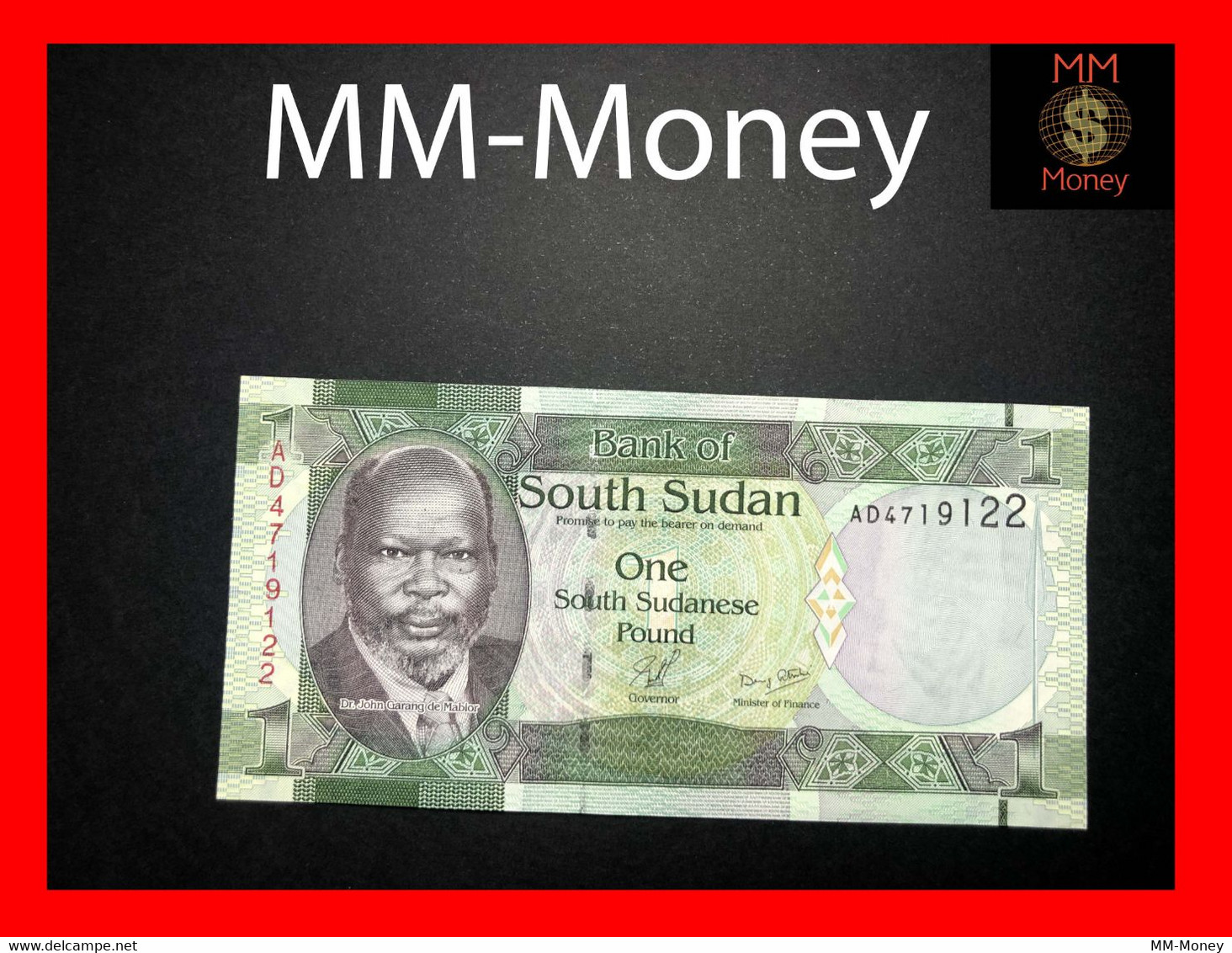 SOUTH SUDAN 1 £  2011  P. 5  UNC - Soudan Du Sud