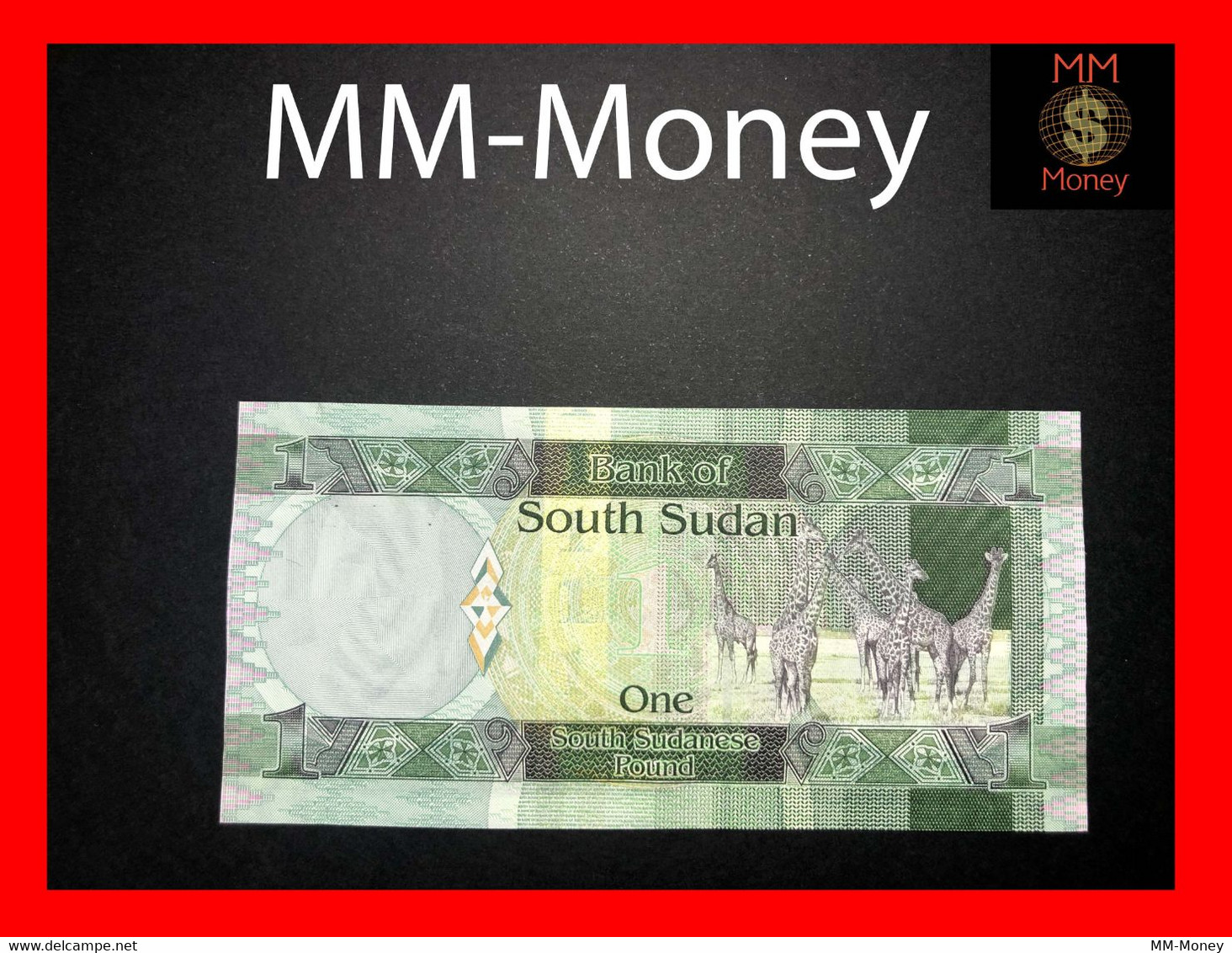 SOUTH SUDAN 1 £  2011  P. 5  UNC - Soudan Du Sud