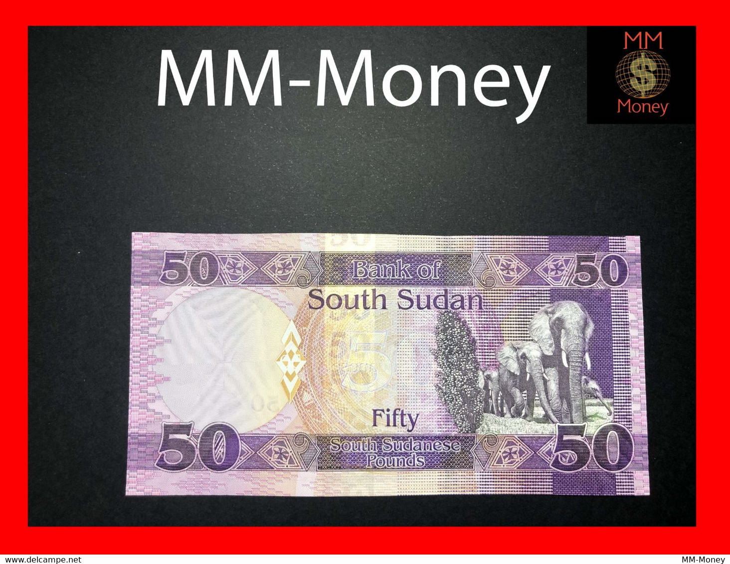 SOUTH SUDAN  50  £  2017  P.  14     UNC - Sudan Del Sud