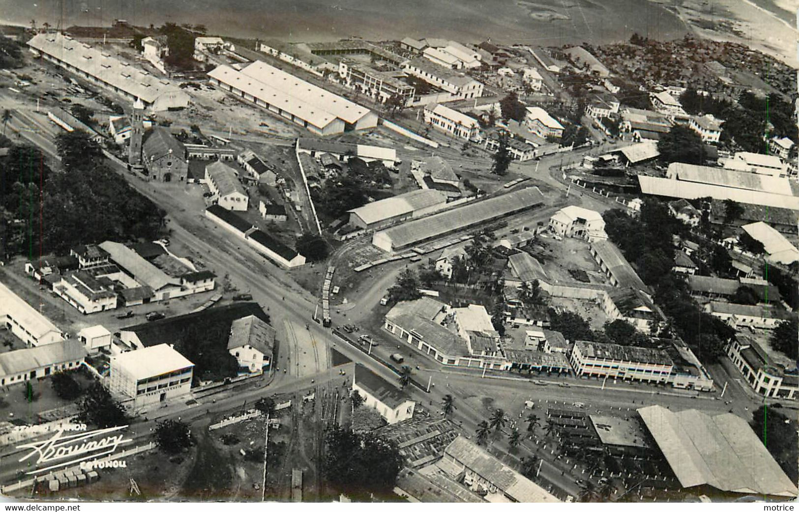 COTONOU (Dahomey) - Vue Aérienne. - Dahomey