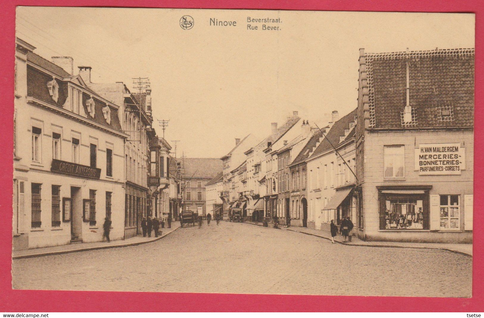 Ninove - Beverstraat ... Winkel H. Van Maldergem - 1930 ( Verso Zien ) - Ninove