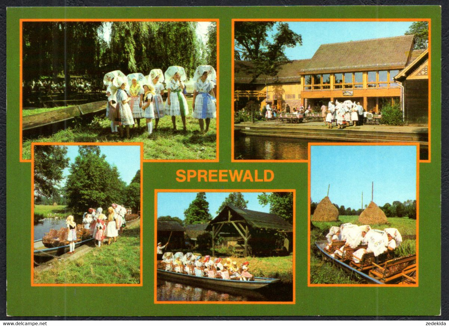 F8002 - TOP Spreewald Tracht Trachten Folklore - Bild Und Heimat Reichenbach - Luebben (Spreewald)