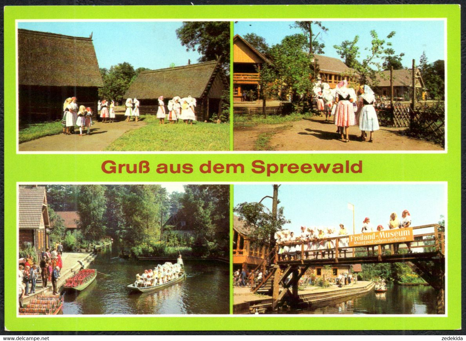 F8004 - TOP Spreewald Tracht Trachten Folklore - Bild Und Heimat Reichenbach - Lübben (Spreewald)