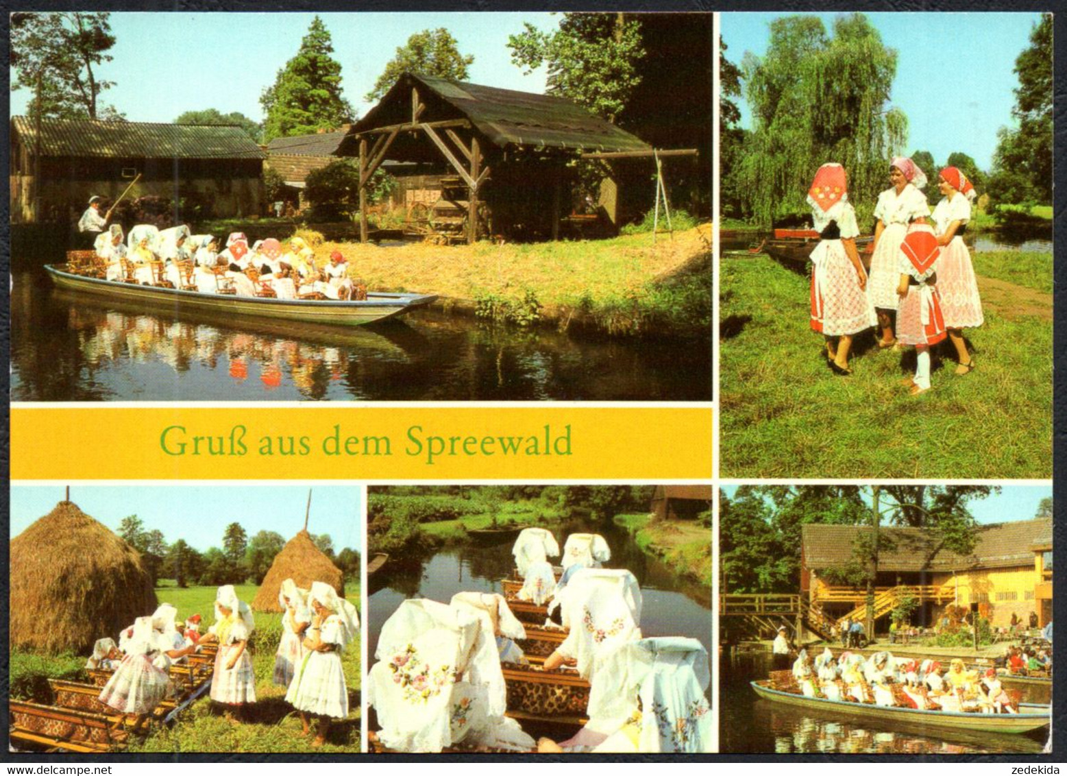 F8005 - Spreewald Tracht Trachten Folklore - Bild Und Heimat Reichenbach - Luebben (Spreewald)