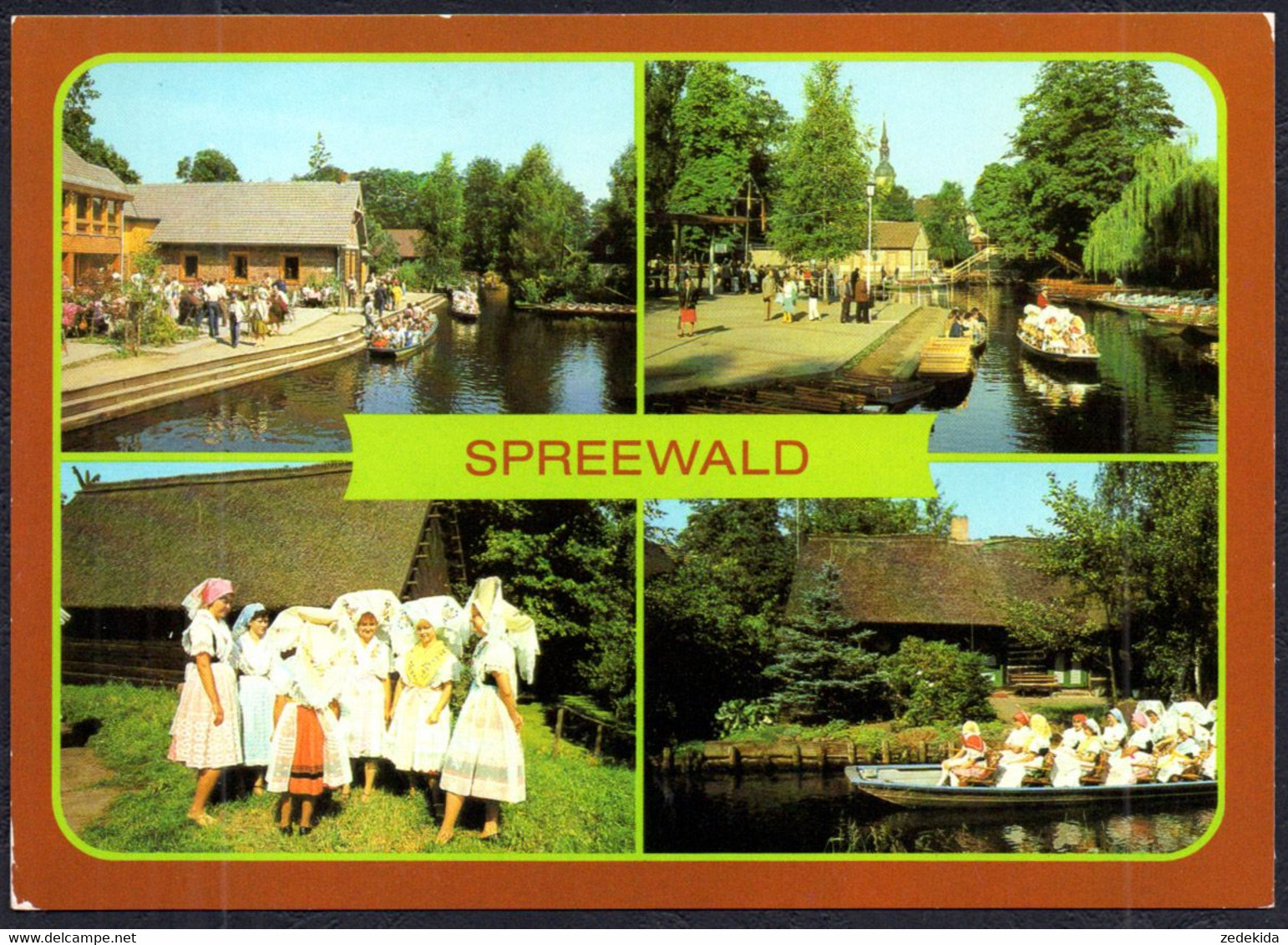 F8006 - Spreewald Tracht Trachten Folklore - Bild Und Heimat Reichenbach - Luebben (Spreewald)