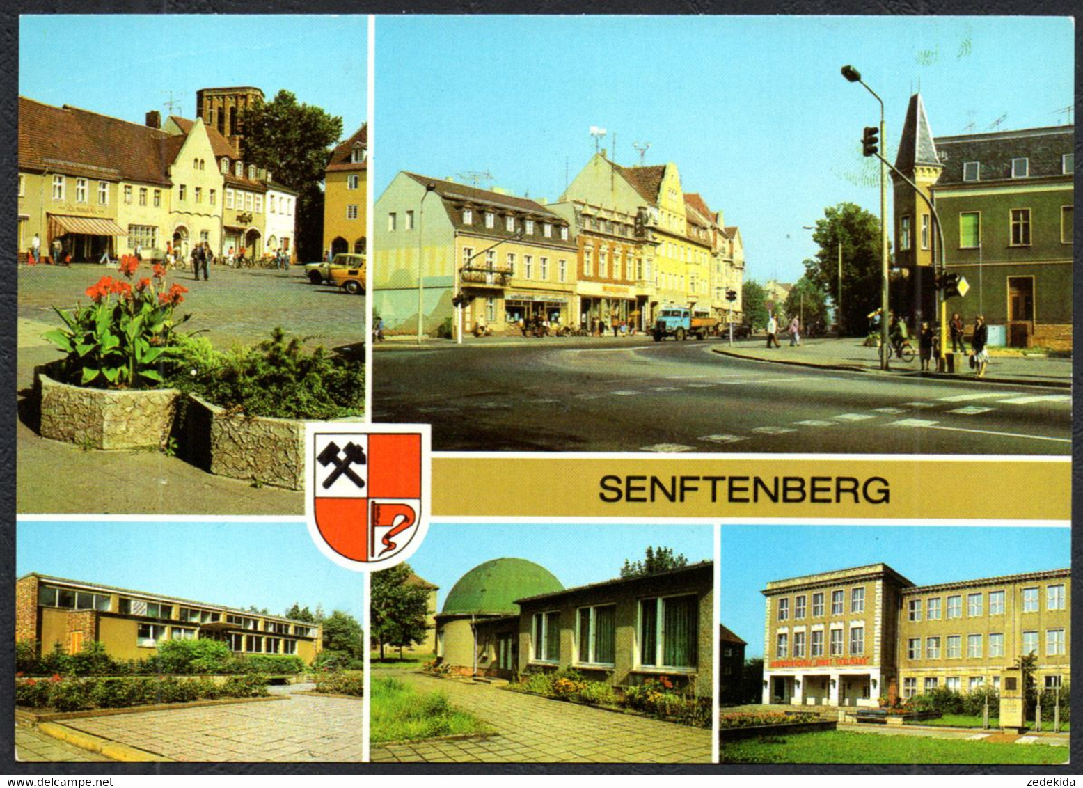 F8008 - Senftenberg Planetarium Ingenieurschule Ernst Thälmann - Bild Und Heimat Reichenbach - Senftenberg